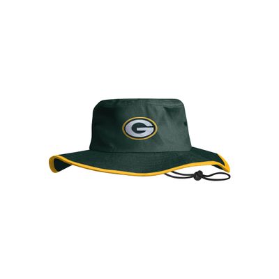 FOCO Green Bay Packers NFL Solid Boonie Hat