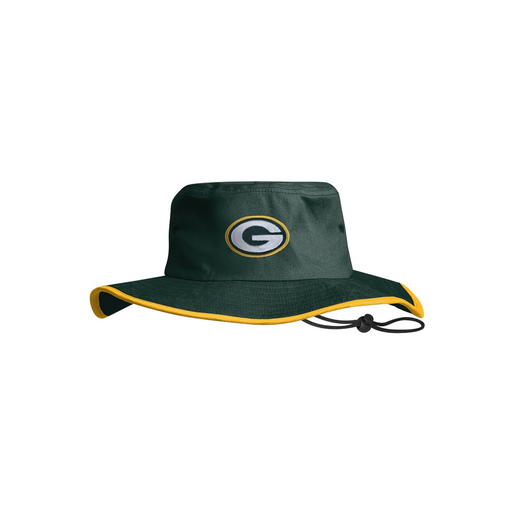 FOCO Green Bay Packers NFL Solid Boonie Hat