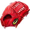 ASICS 3124A228 Baseball Boys Soft Gloves for All Round Models, Marukahiro Model, Professional Style view 1