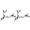 EVTSCAN 1Pair Stainless Steel Horse Spurs Walking Horse Roping Spurs West Style Unisex Horse Spurs Not Rust Spurs Accessories view 1