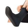 N\U Diving Socks 3mm Neoprene Beach Water Socks, Surfing Thermal Flexible Kayaking Anti Slip Wetsuit Boots for Rafting Snorkeling Swim Sailing for Youth Men Women(2 Pairs) (Black, M) view 2