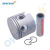 OVERSEE 2704-826191T4 Piston Kit Std for Mercury Outboard Motor 75-90-100HP L3 L4 Pro14470 Mariner 65-125 Hp view 3