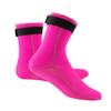 N\U Diving Socks 3mm Neoprene Beach Water Socks, Surfing Thermal Flexible Kayaking Anti Slip Wetsuit Boots for Rafting Snorkeling Swim Sailing for Youth Men Women(2 Pairs) (Rose Red, M) view 1