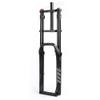 26Inch Bike Fat Air Fork Snow/Beach Bike Fork Double Shoulder Air Gas Suspension Magnesium & Aluminum Alloy Spread 135mm Fit 4.0Fat Tire view 1