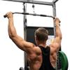 WQSQ LAT Pulldown Bar Attachment for Home Gym, Cable Machine Attachment Rotating for Fitness, Straight Bar with Rubber Handgrips Easy to Grip Non Slip view 2