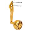 Fishing Reel Handle Grip Aluminum Alloy Reel Power Handle Knob Baitcasting Reel Rocker Arm Replacement 8x5mm(B Gold Color) view 2