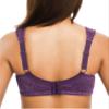 ZeroBound Women's Minimizer Bras Comfort Cushion Strap Wirefree Full Coverage Large Bust Non-Padded Bra(Purple,46B) view 3