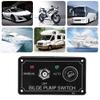 Marine Bilge Pump Switch 12V DC LED Indicator Bilge Pump Switch Panel Manual/Off/Auto for Boat Marine view 2
