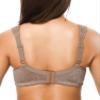 ZeroBound Women's Minimizer Bras Comfort Cushion Strap Wirefree Full Coverage Large Bust Non-Padded Bra(Toffee,38D) view 4