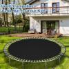 Cliselda Trampoline Replacement Mat, Fits 14 ft Round Trampoline Frame with 72 V-Rings and Spring Tool, Fits 6.5-7" Springs, 147 inch Jumping Mat (Excluding Frame and Spring) view 2
