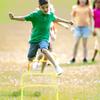 Wakauto 6pcs Agility Hurdles for Boys and Girls Flexible Football Training Equipment for Speed Coordination Balance for Soccer Basketball and Athletic Practice view 2