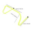 Wakauto 6pcs Agility Hurdles for Boys and Girls Flexible Football Training Equipment for Speed Coordination Balance for Soccer Basketball and Athletic Practice view 3