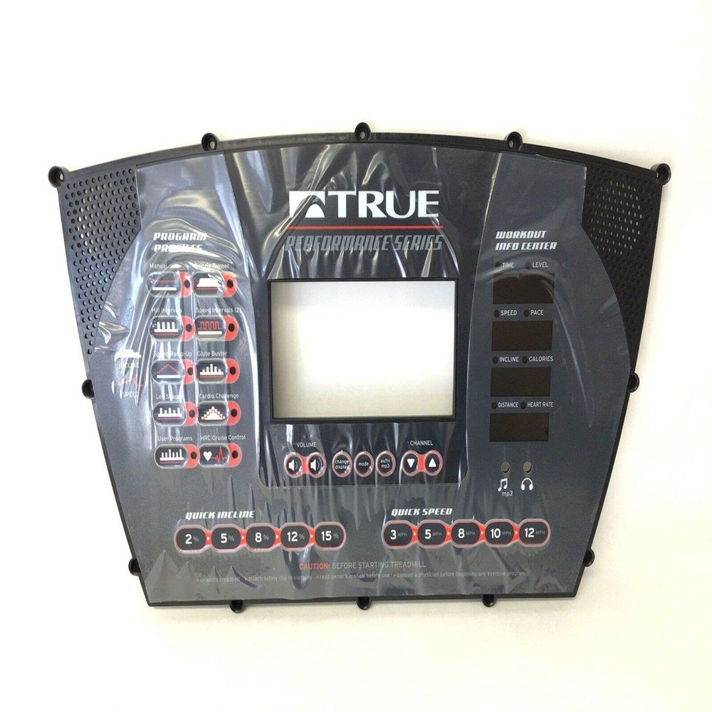 Display Console Overlay 7PS0515 Works W True Fitness 500 700 PS Treadmill