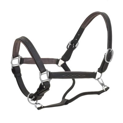 Ovation Richtan Luxury Padded Halter, Size: HRSE (471135BKGRYHRSE)