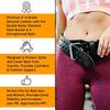 WARM BODY COLD MIND Leather Weight Lifting Belt 4" Adjustable Belt with Buckle for Workout, Squats, Gym, Powerlifting, Olympic Weightlifting, Strength Training. Waist/Back Support (Black, Small) view 4