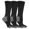 Dr. Scholl's Women Advanced Relief Blisterguard - 2 & 3 Pair Packs Non-binding Cushioned Moisture Management Socks, Black, 4-10 US view 1