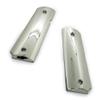 Grips America Luxury 1911 Metal Grips, Gun Grips Screws Included,1911 Full Size (GovernmentCommander), Smooth Nickel Plated Grips, Ambi Safety Cut, Black view 3