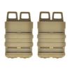 Tactical Fast Mag Attach Belt Magazine Pouch 5.56 Molle Holster Hunting (2Pack: Mud Color) view 1