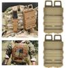 Tactical Fast Mag Attach Belt Magazine Pouch 5.56 Molle Holster Hunting (2Pack: Mud Color) view 3