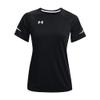 Under Armour Women's Golazo 3.0 Jersey, Black (001)/High-Vis Yellow, Large view 3