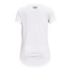 Under Armour Girls' Live Sportstyle Graphic Short-Sleeve T-Shirt, (100) White / / Black, Youth Small view 2