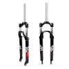 Jejy Aluminum Alloy 26/27.5/29 Inch Mountain Bicycle Suspension Mechanical Fork Shoulder Control Spring Forks Travel 105mm Straight Tube QR 9mm Front Forks Outdoor MTB Accessories view 1