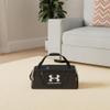 Under Armour Unisex-Adult Undeniable 5.0 Duffle, Black (001)/Metallic Silver, X-Small view 4