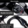 Jejy Aluminum Alloy 26/27.5/29 Inch Mountain Bicycle Suspension Mechanical Fork Shoulder Control Spring Forks Travel 105mm Straight Tube QR 9mm Front Forks Outdoor MTB Accessories view 4