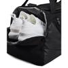 Under Armour Unisex-Adult Undeniable 5.0 Duffle, Black (001)/Metallic Silver, Medium view 3