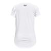 Under Armour Girls' Live Sportstyle Graphic Short-Sleeve T-Shirt, (100) White / / Black, Youth Medium view 2