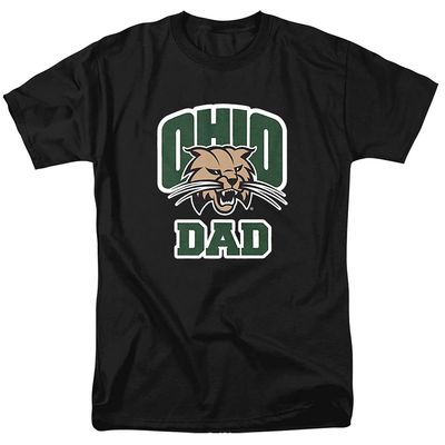 Ohio University Official Dad Unisex Adult T-Shirt, Black, 5X-Large