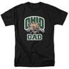 Ohio University Official Dad Unisex Adult T-Shirt, Black, 5X-Large view 1