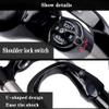 Jejy Aluminum Alloy 26/27.5/29 Inch Mountain Bicycle Suspension Mechanical Fork Shoulder Control Spring Forks Travel 105mm Straight Tube QR 9mm Front Forks Outdoor MTB Accessories view 4