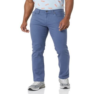 Amazon Essentials Men's 5-Pocket Stretch Twill Casual Pants, Indigo, 38W x 34L