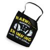 Narwhals Swimming in the ocean cute wale design Tote Bag view 2