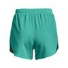 Under Armour Women's Fly by 2.0 Running Shorts, Neptune (369)/Reflective, X-Large view 2