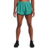 Under Armour Women's Fly by 2.0 Running Shorts, Neptune (369)/Reflective, X-Large view 3