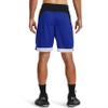 Under Armour Men's Baseline Basketball 10-Inch Shorts, Royal (400)/Black, Large view 2