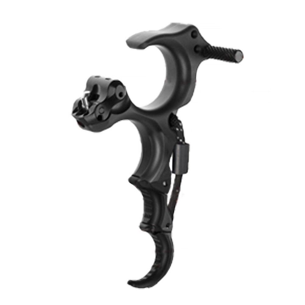 T R U BALL Tru Ball HBC Flex Release 34 Finger Large Black Tungsten Brass
