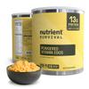70 Egg Equivalent Nutrient Survival Vitamin Powdered Eggs Blend, Freeze Dried Prepper Supplies & Emergency Food Supply, 33 Essential Nutrients, Gluten Free, Shelf Stable Up to 25 Years Cage Free view 1