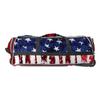 Boombah Brute Rolling Bat Bag 2.0-35" x 15" x 12-1/2" - USA Stars & Stripes Navy/Red/White - Holds 4 Bats and Room for Gear - Wheeled Bag view 4