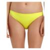 California Waves Womens Ribbed Bikini Swim Bottom Separates Yellow L view 1