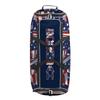 Boombah Brute Rolling Bat Bag 2.0-35" x 15" x 12-1/2" - USA Independence Navy/Red/White - Holds 4 Bats and Room for Gear - Wheeled Bag view 1