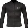 Surf Squared Men's Wetsuit Top Jacket 2mm or 3mm - Neoprene Long Sleeve for Warmth & Comfort, Extended Back Flap - Ideal for Surfing, Snorkeling & Watersports - Large - 2MM view 1