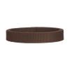 1" Medium Heavy Cotton Webbing for Key Fobs, Purse Straps, Belting - 22 Colors (5 Yards, Dark Brown) view 1