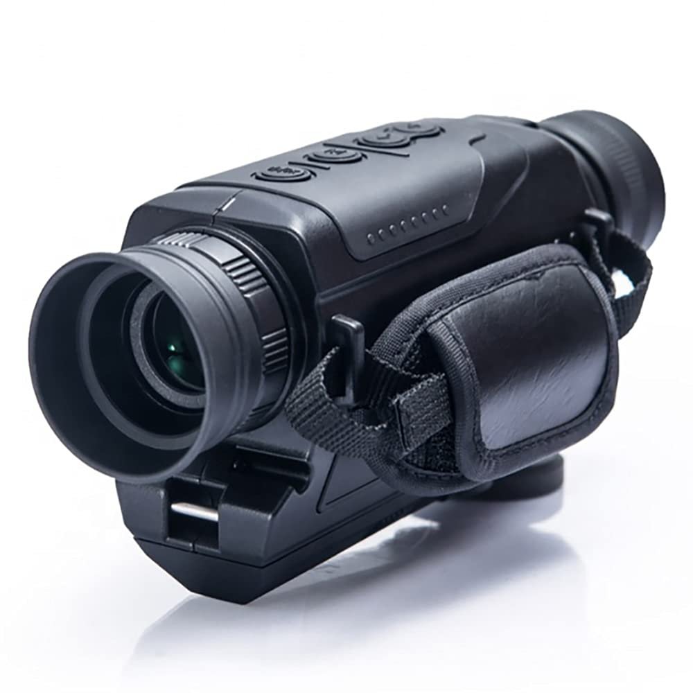 Monocular Night Vision 5X32 Optic Scope Infrared Digital Night Vision HD Telescope Scope with Take Photo/Video Recording/Playback/Function for Outdoor/Surveillance/Security/Hunting/Hiking - Free 8G Me