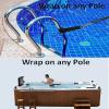 Upgrade Style - Strong Pool Swim Training Leash and Belt - Wide Comfortable Waist, Double Bungee Rope, Metal Buckle view 3