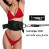 Upgrade Style - Strong Pool Swim Training Leash and Belt - Wide Comfortable Waist, Double Bungee Rope, Metal Buckle view 4