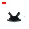 Cosmos Pack of 2 Acrylic Small Ball Stand Holder Sport Ball Display Rack for Baseball, Golf Ball, Softball, Tennis Ball, Spheres, Marbles Egg (Solid Black) view 2