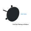 Cosmos Pack of 2 Acrylic Small Ball Stand Holder Sport Ball Display Rack for Baseball, Golf Ball, Softball, Tennis Ball, Spheres, Marbles Egg (Solid Black) view 3